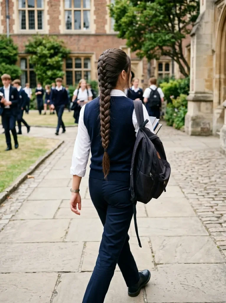 Elegant French Braid