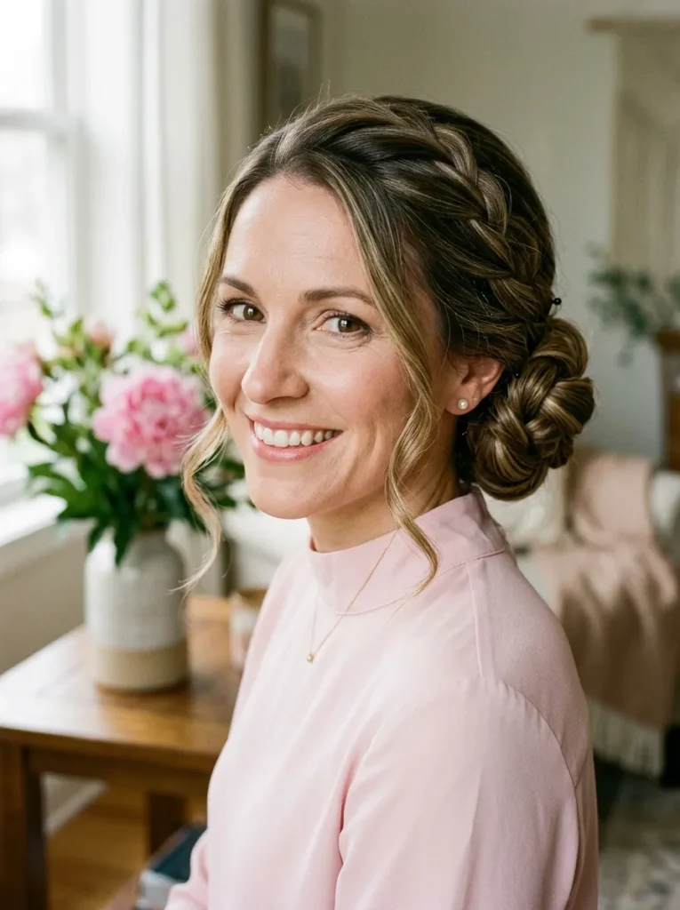 Elegant Low Bun