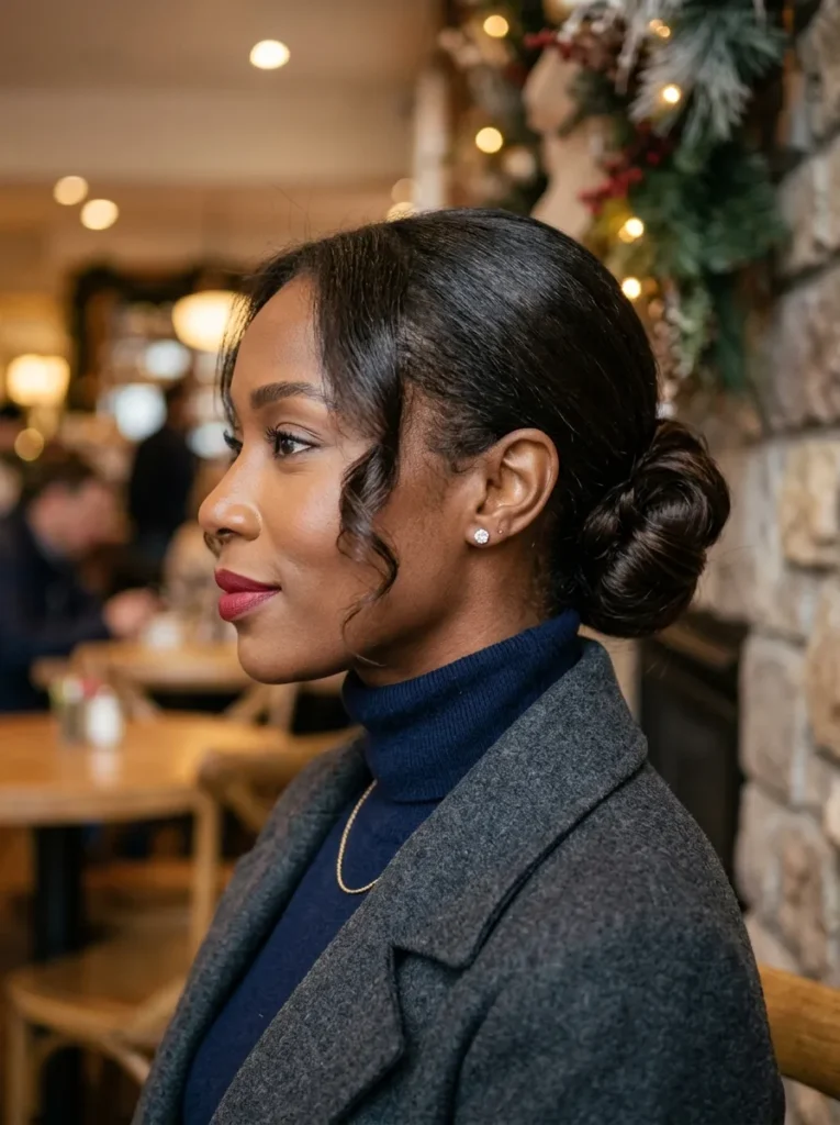 Elegant Low Chignon