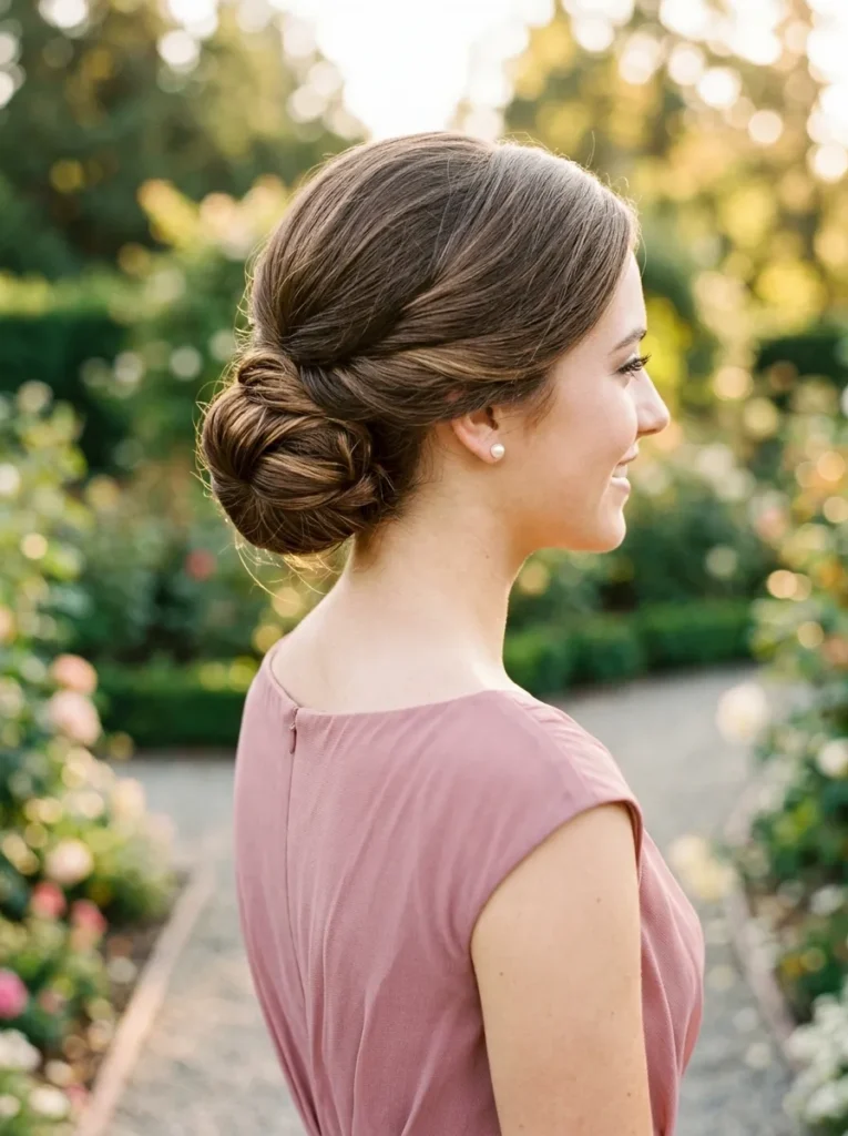 Elegant Low Chignon