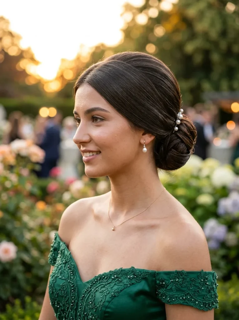 Elegant Low Chignon