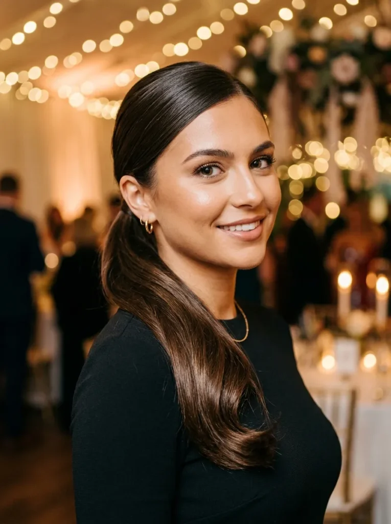 Elegant Side Ponytail