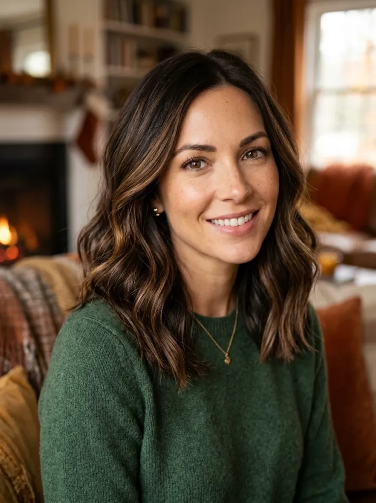 Espresso Balayage Lob