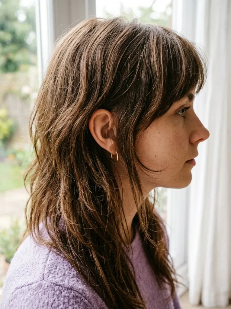 Face Framing Brown Layers