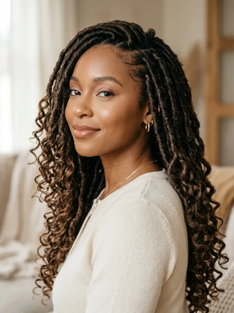 Faux Locs Style