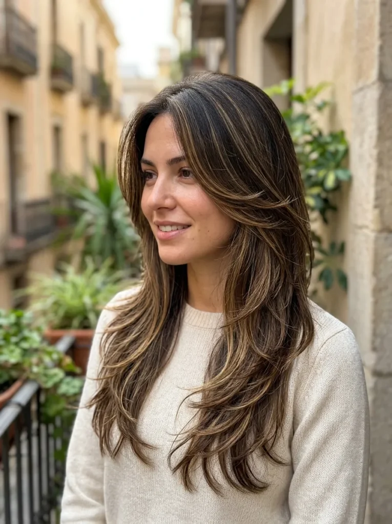 Feathered Long Layers