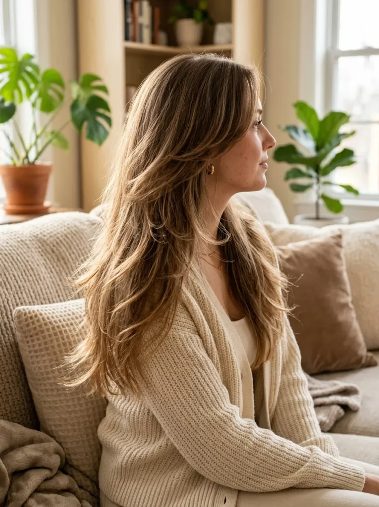 Feathered Long Layers