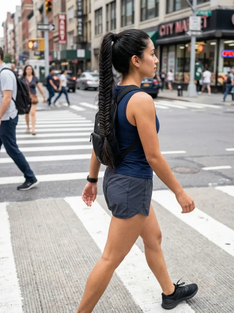 Fishtail Braid Ponytail