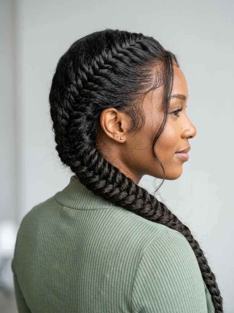 Fishtail Braid Style
