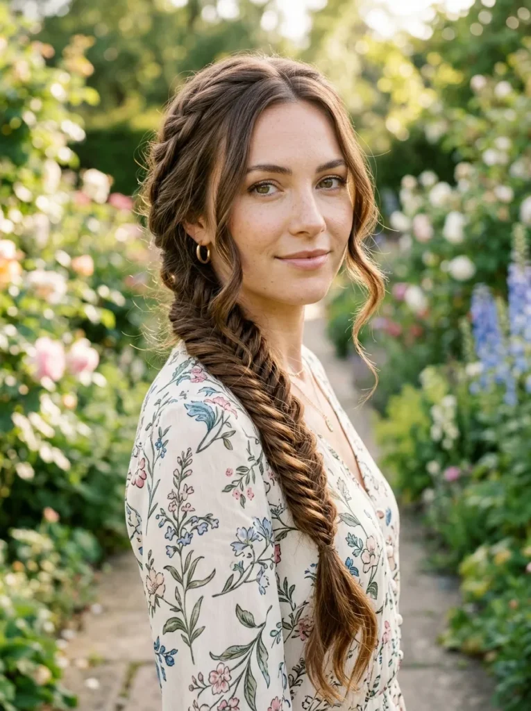 Fishtail Braid Style