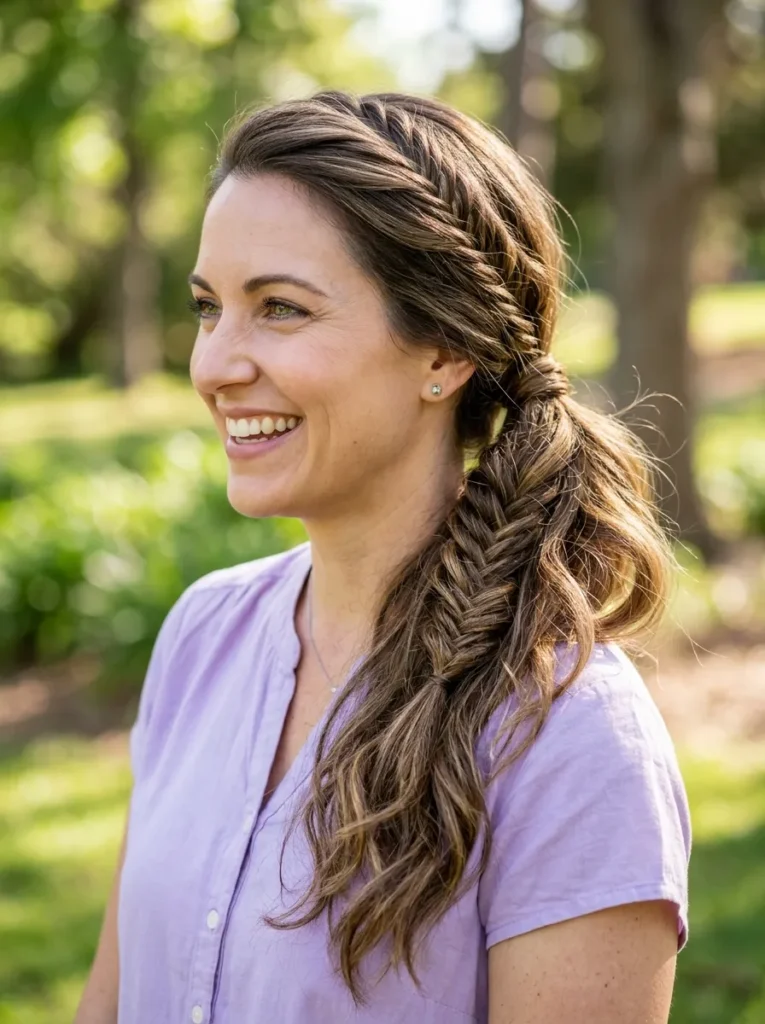Fishtail Ponytail Braid