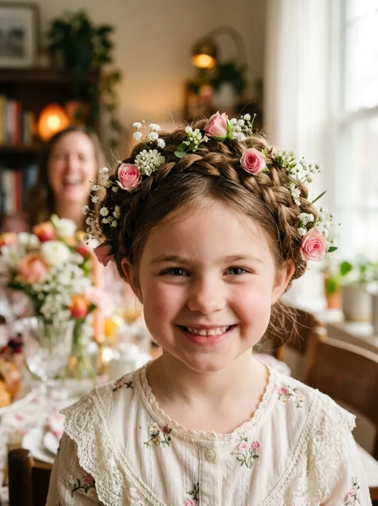 Flower Crown Braids