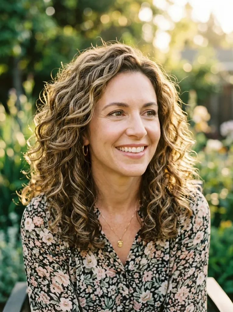 Flowy Curly Lob