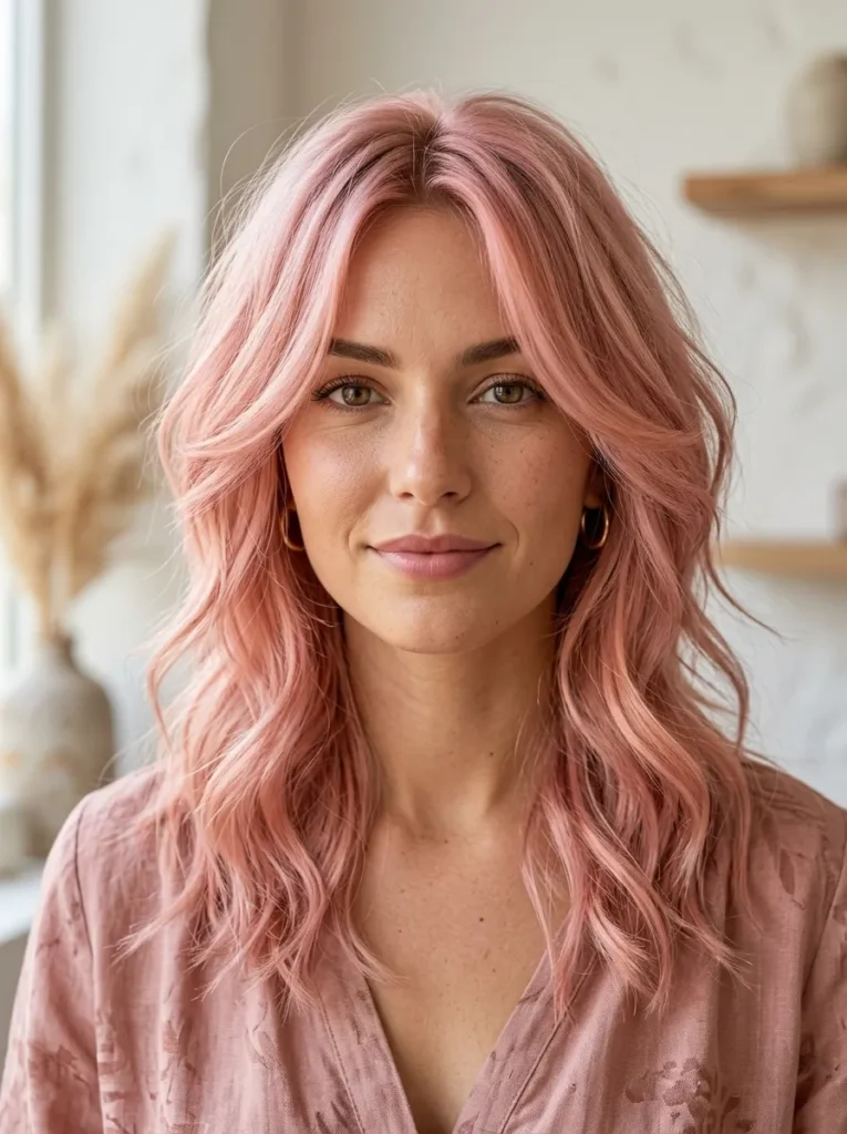 Flowy Pink Wolf Layers