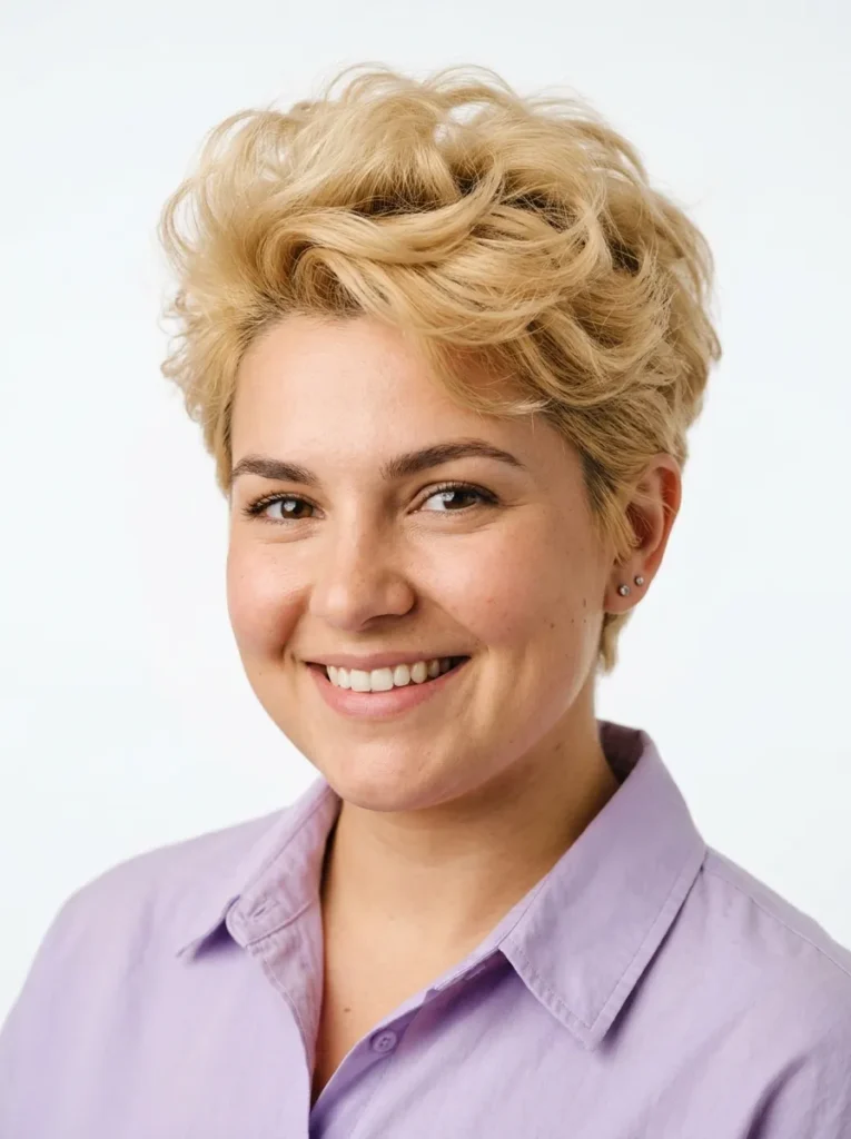 Fluffy Pixie Cut