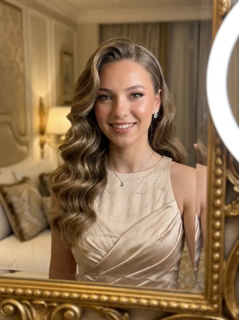 Glam Hollywood Waves