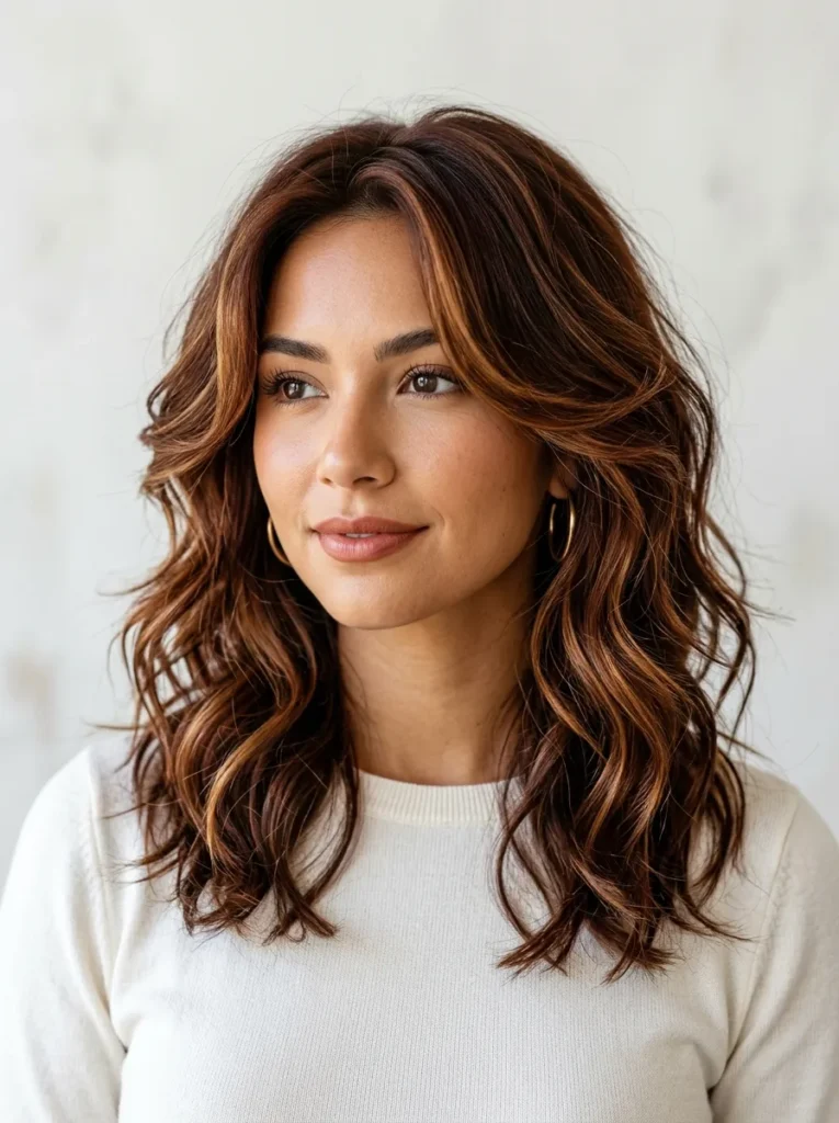 Glam Textured Wolf Waves