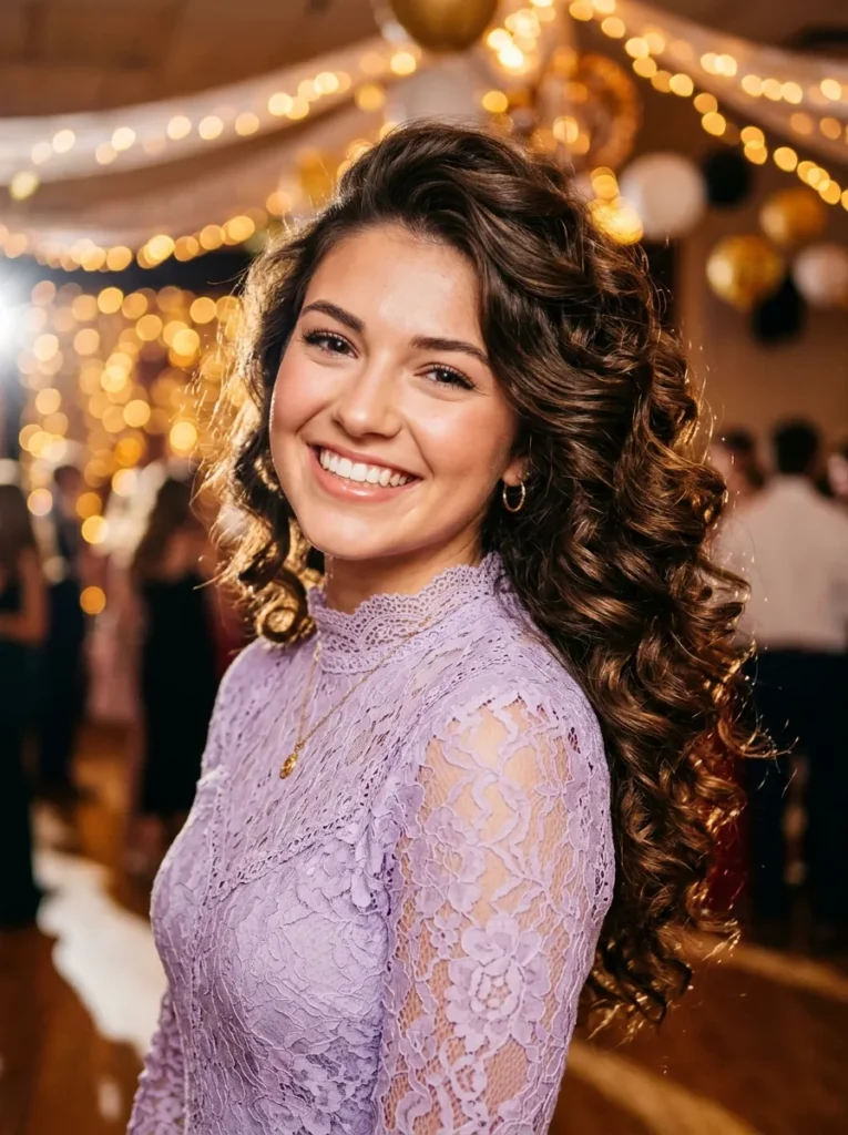 Glam Voluminous Curls