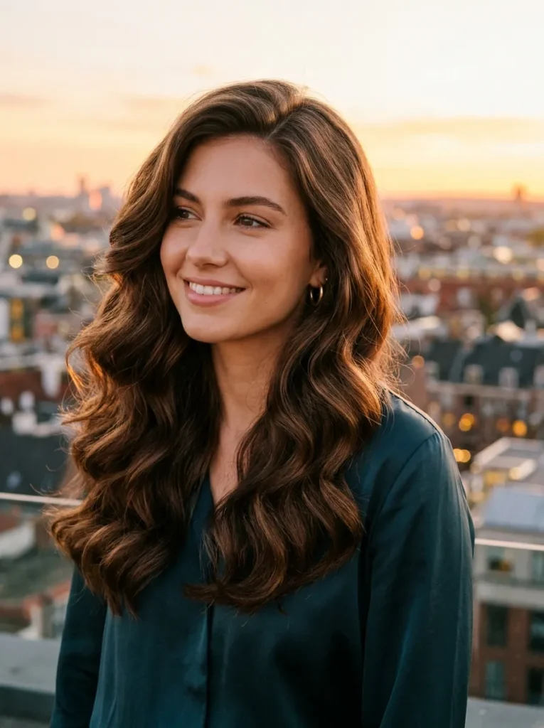 Glamorous Chocolate Waves