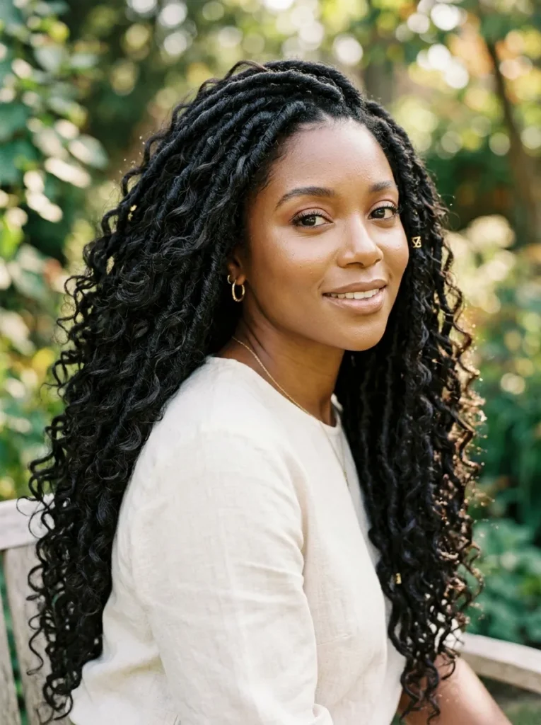 Goddess Locs Style