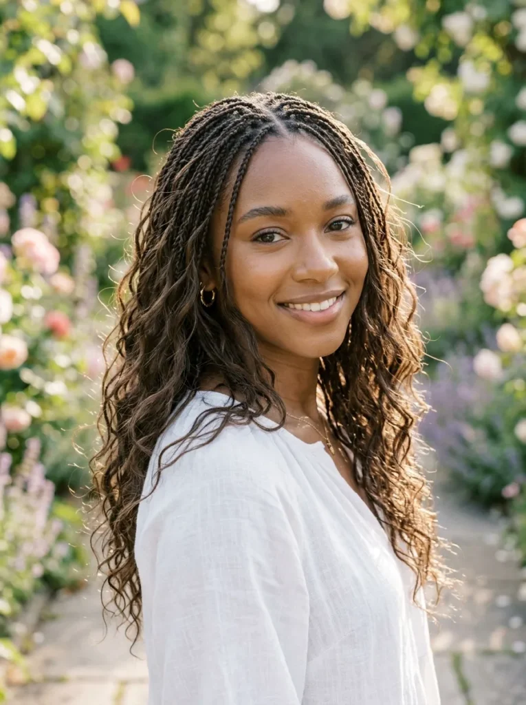 Goddess Micro Braids