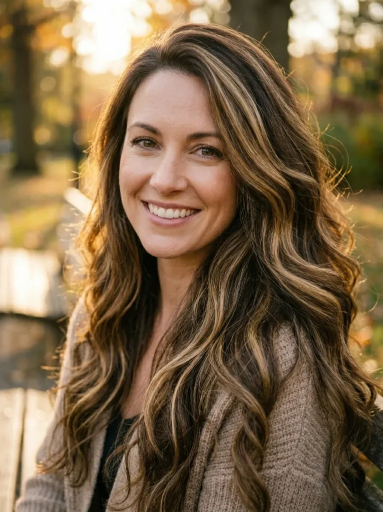 Golden Chocolate Lowlights