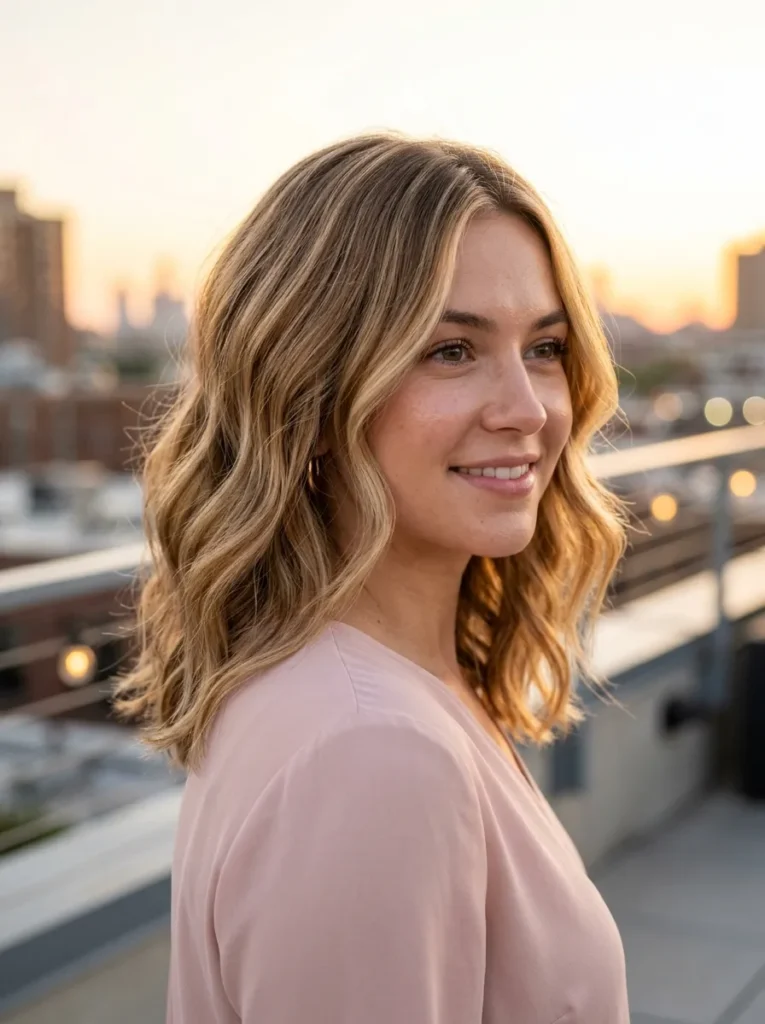 Golden Honey Bronde Lob