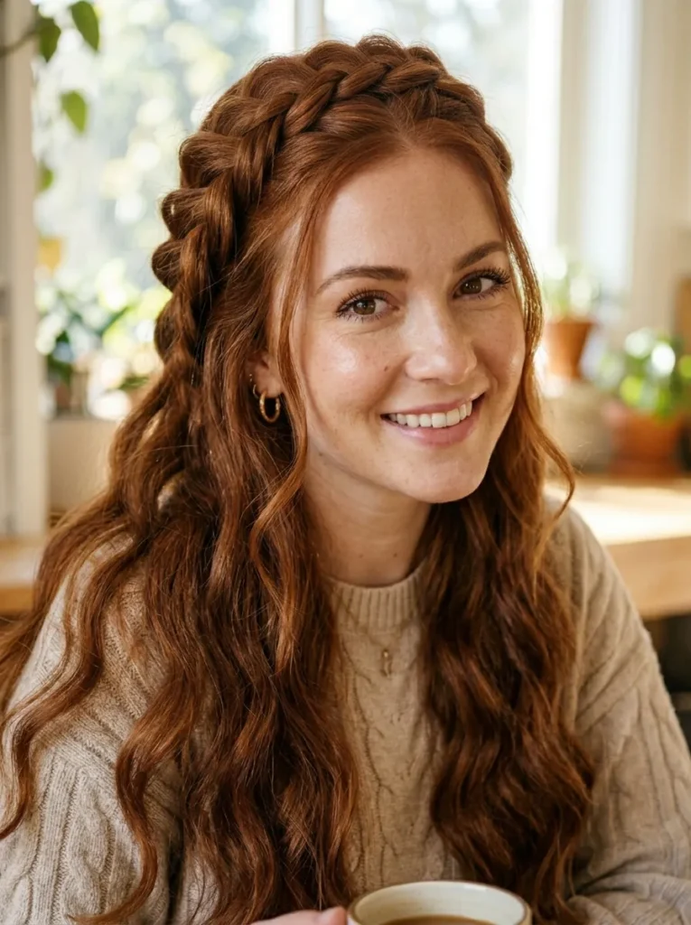 Half-Up Braid