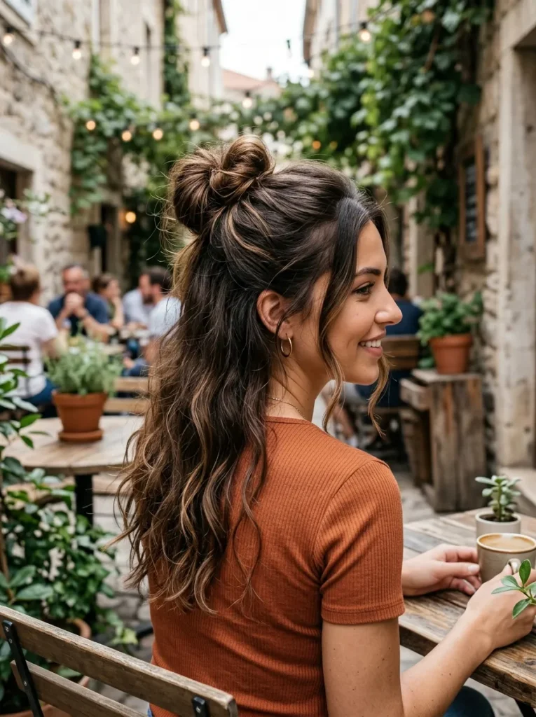 Half-Up Top Knot