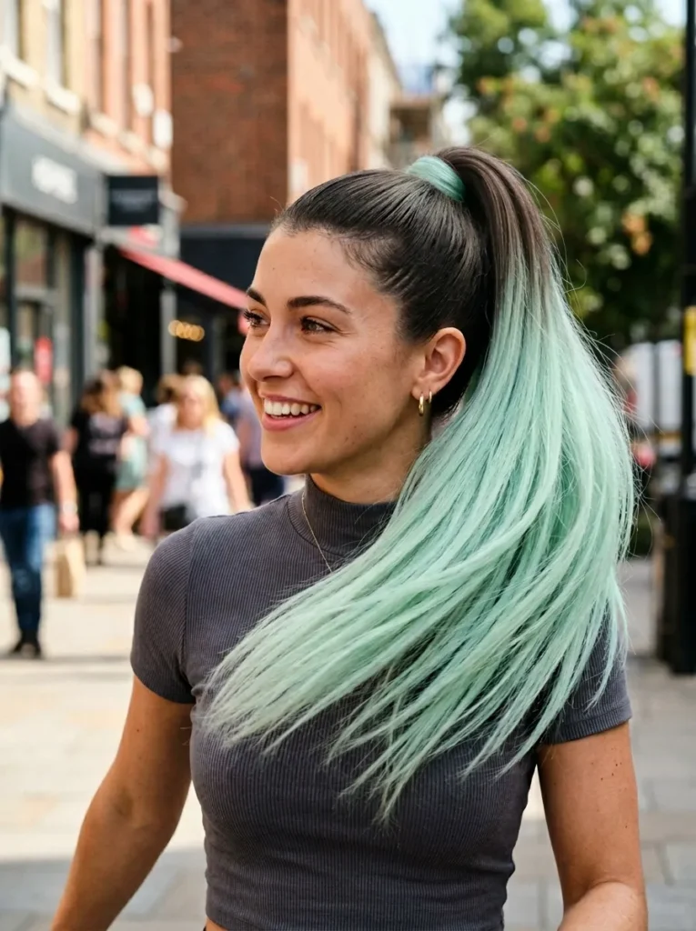 High Mint Ponytail