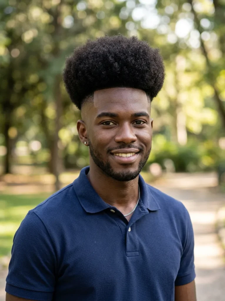 High Skin Fade Afro