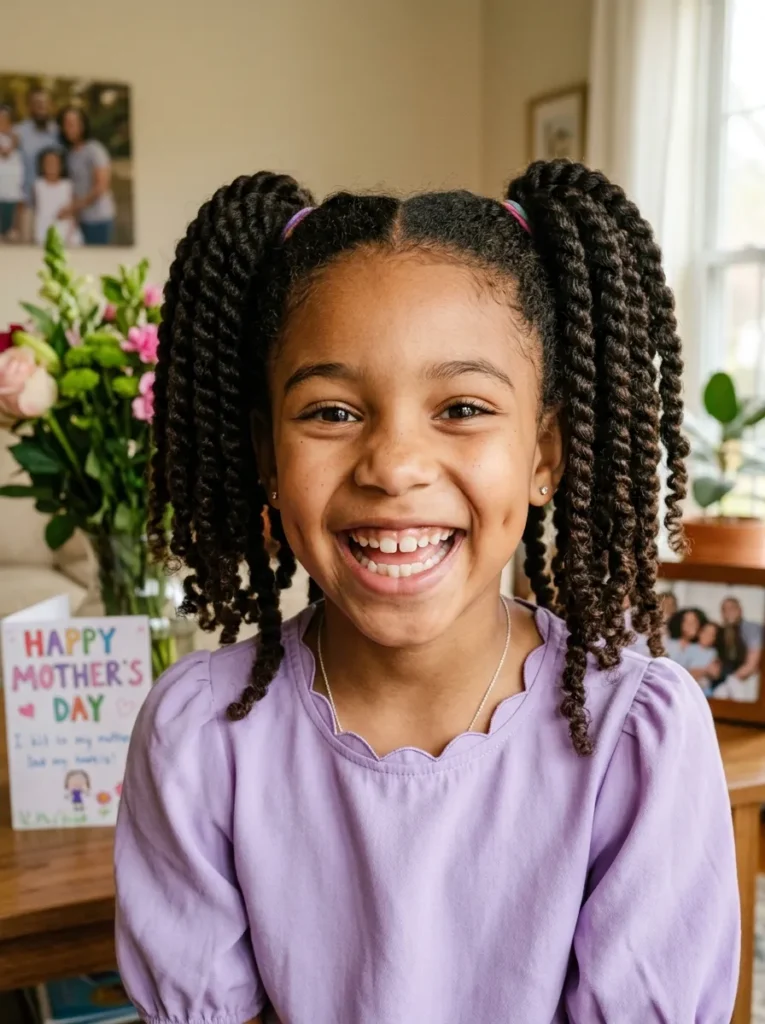 High Twist Ponytails