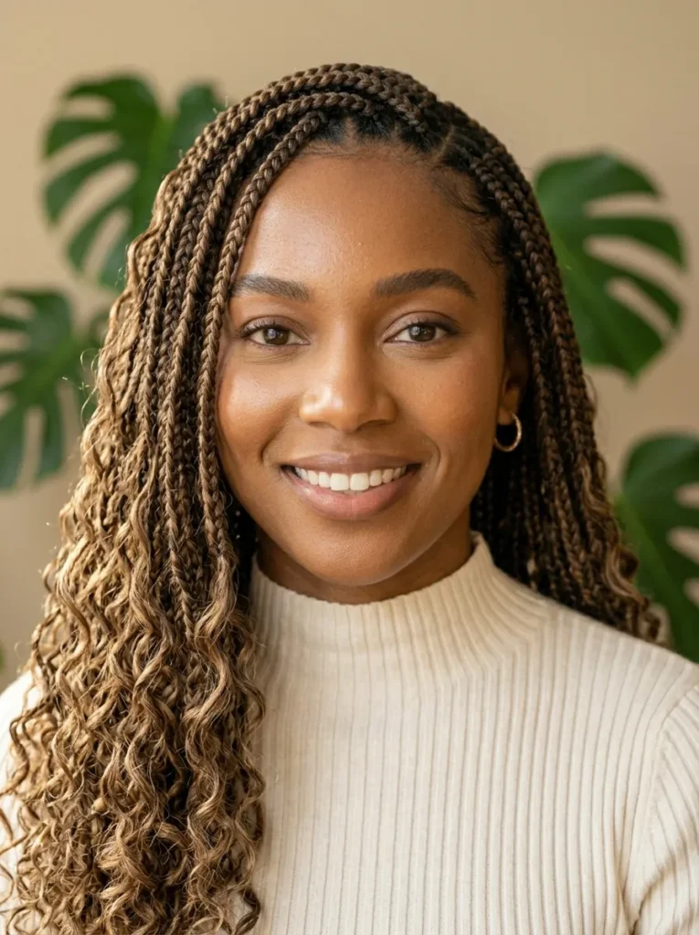 Knotless Boho Braids