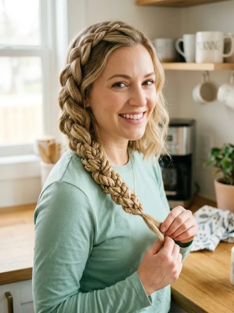 Knotted Braid