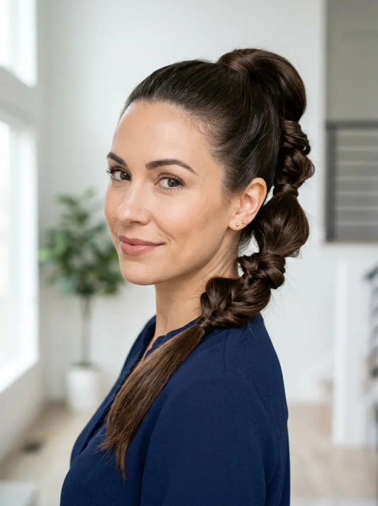 Knotted Ponytail
