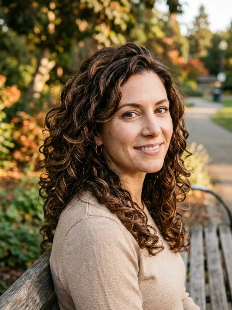Layered Chocolate Curls