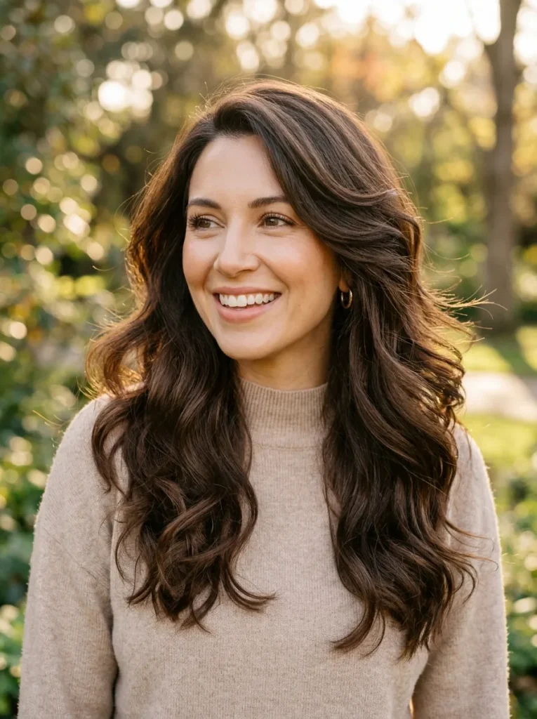 Layered Chocolate Waves