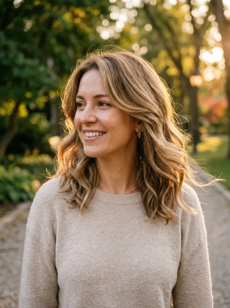 Layered Wavy Lob