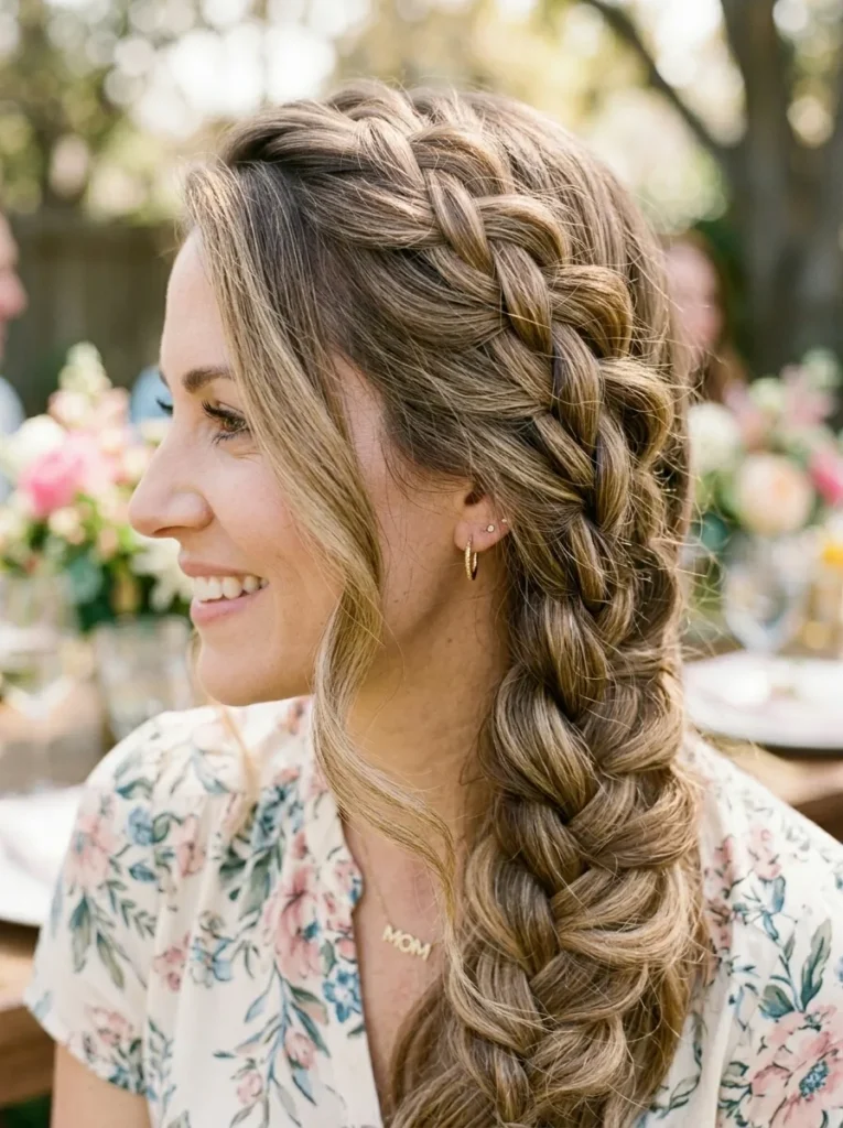 Loose Waterfall Braid
