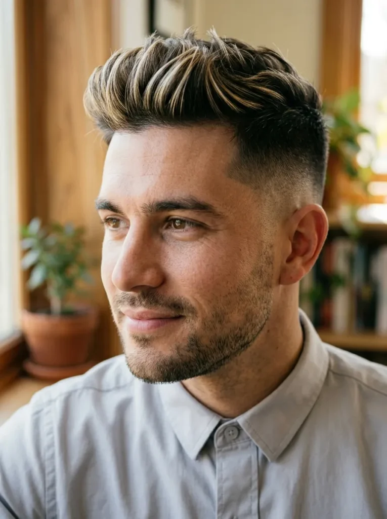 Low Fade with Highlights