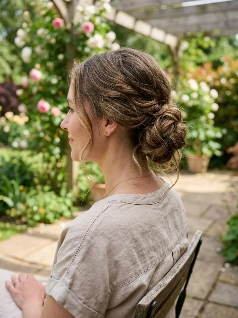 Low Messy Chignon