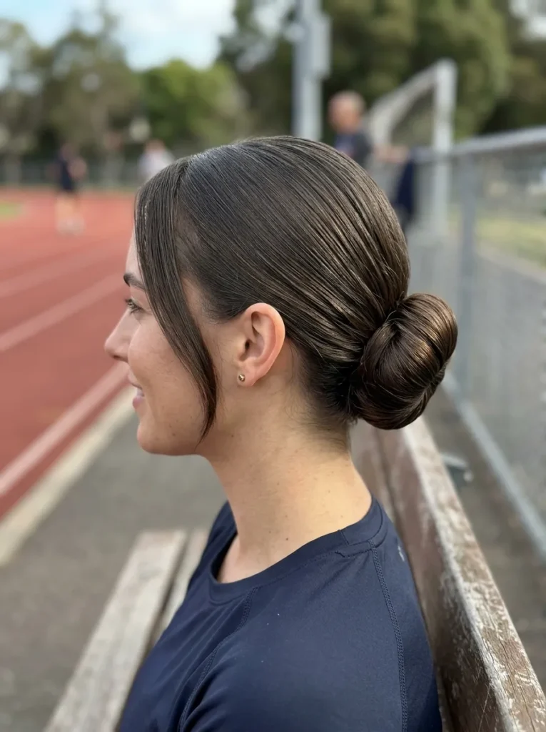Low Sleek Bun