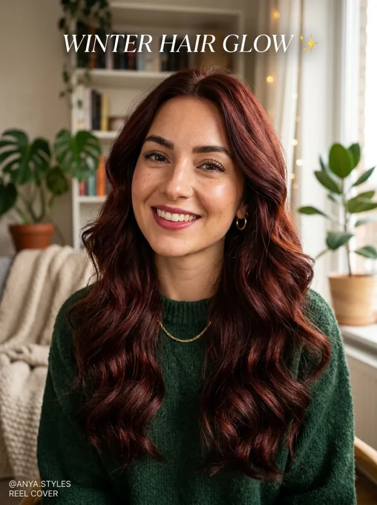 Mahogany Velvet Waves