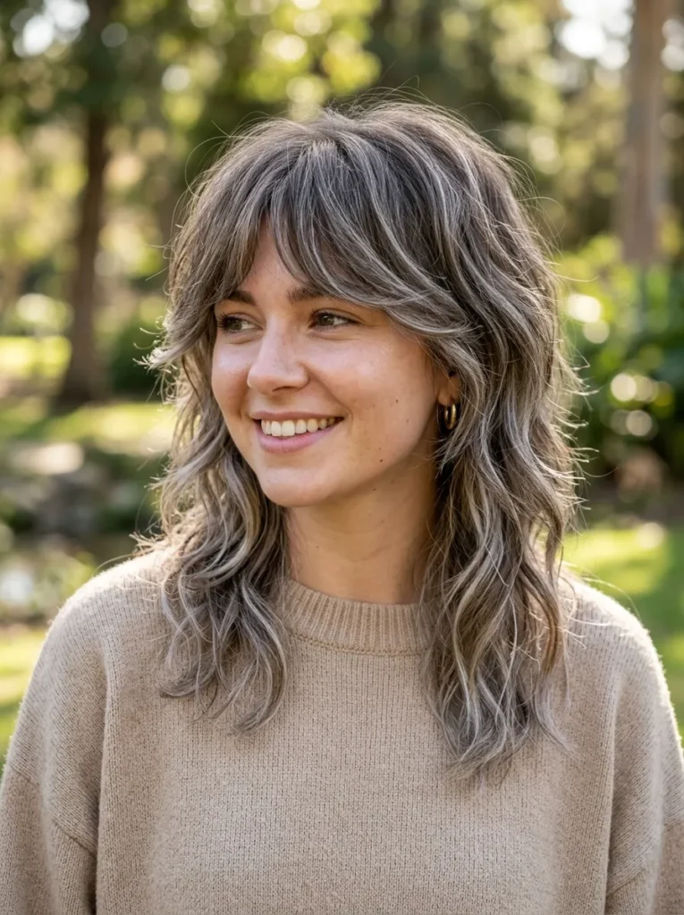 Medium Shaggy Wolf Cut