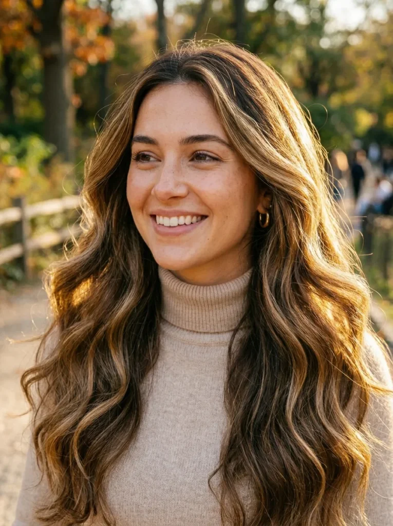 Melted Caramel Waves