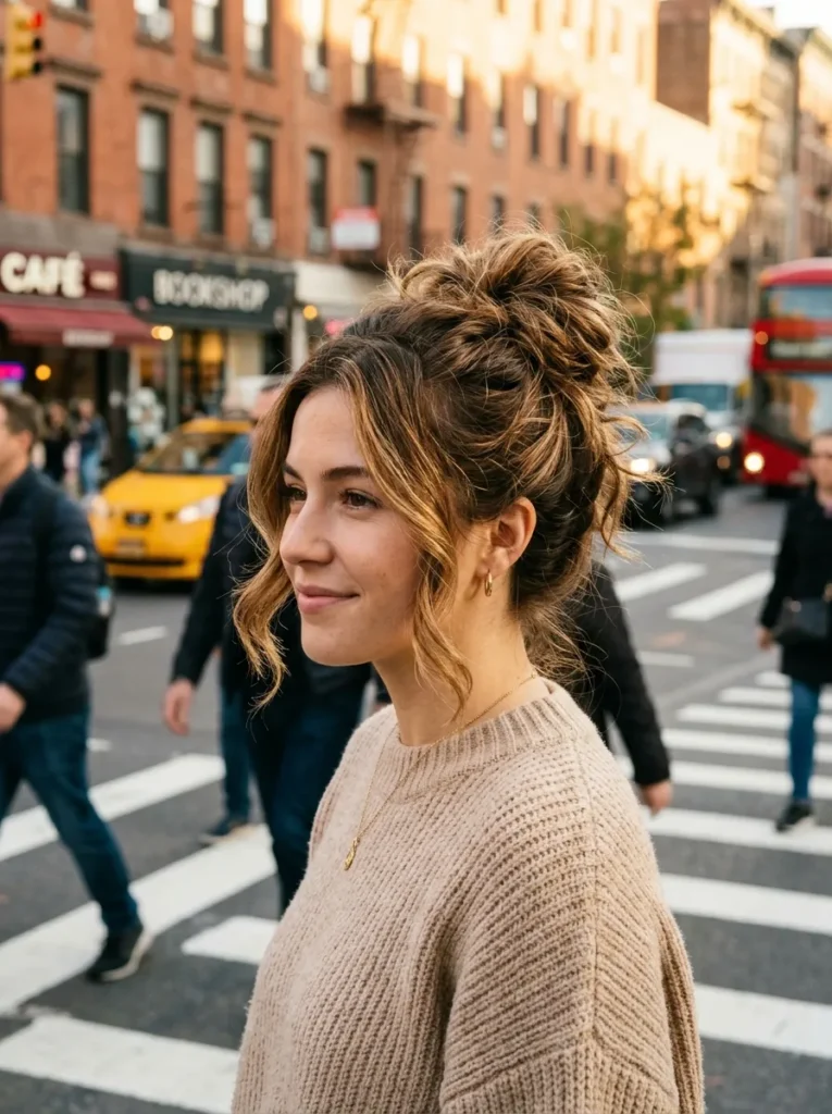 Messy Brown Sugar Bun