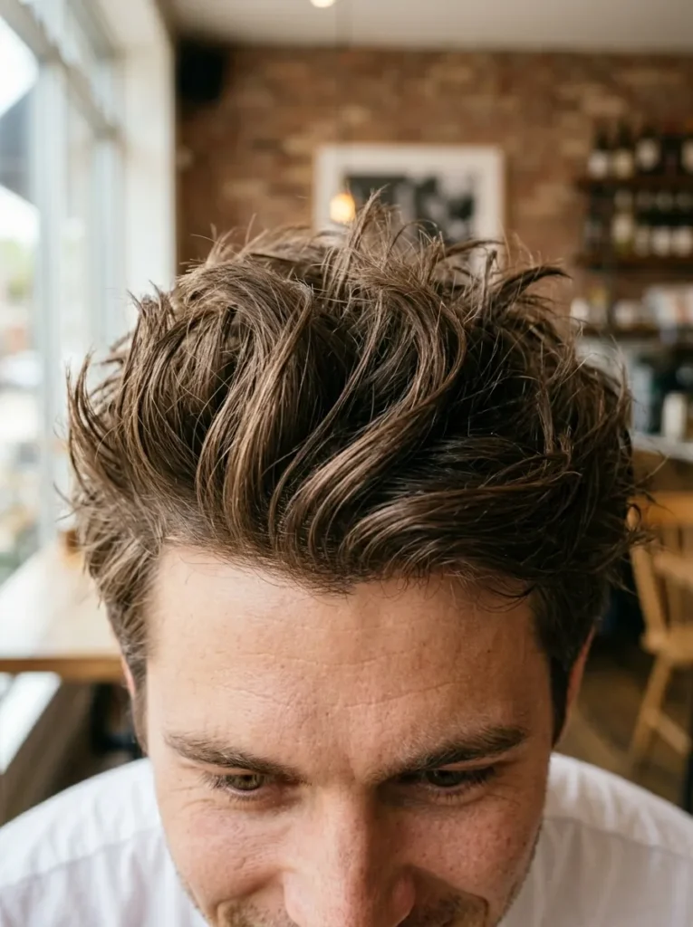 Messy Medium Quiff