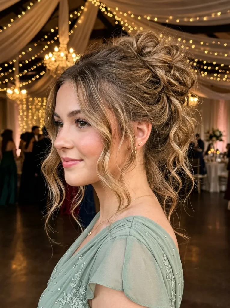 Messy Romantic Bun