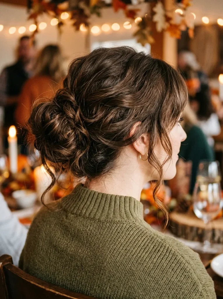 Messy Textured Bun
