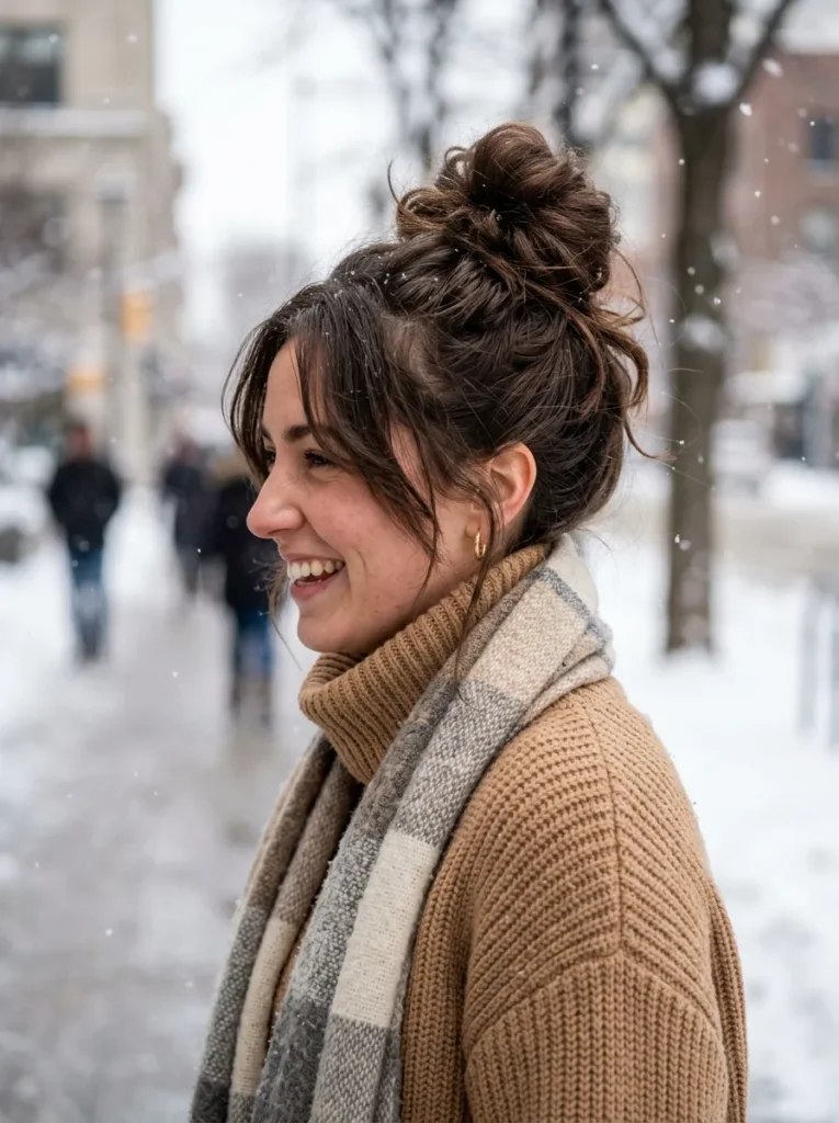 Messy Top Knot